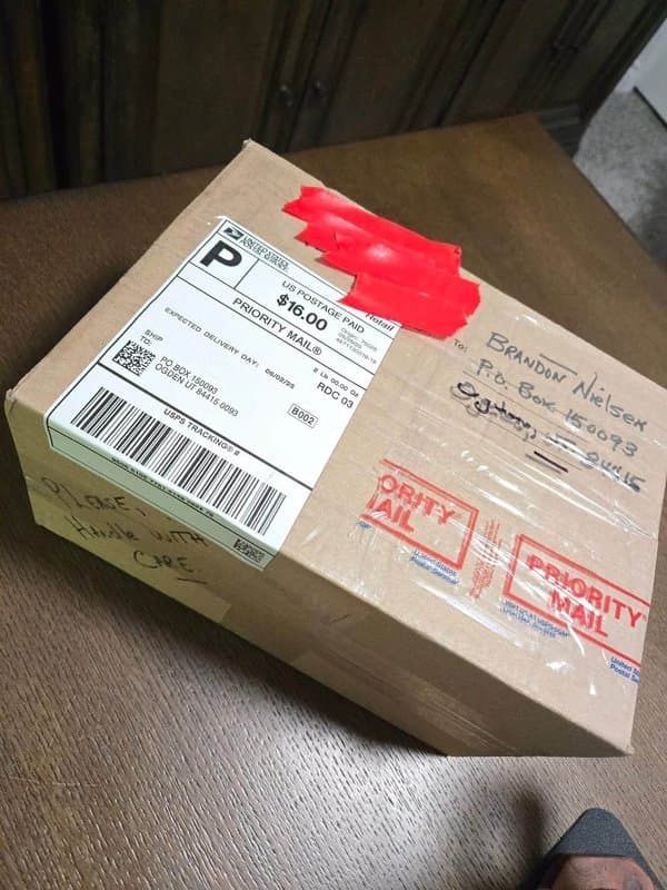 Mail Call from Jeffrey in Texas!